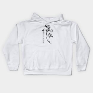 White lotus Kids Hoodie